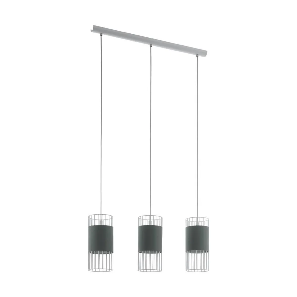 EGLO - Lámpara Colgante Norumbega Acero 3X60W Cod97955