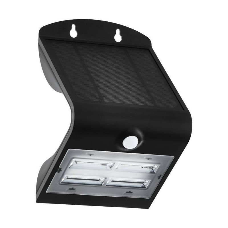 EGLO - Lámpara Apliqué Solar-led Lamozzo Negro 900255