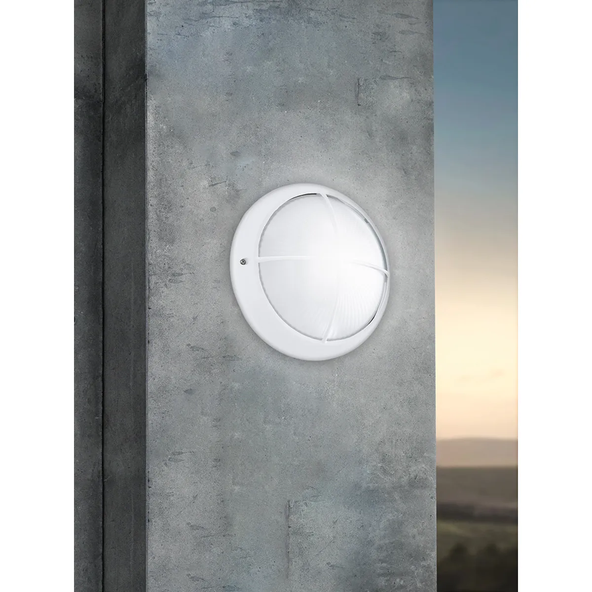 EGLO - Foco Sobrepuesto Tortuga Exterior Metal DM260 3000K LED Cod 96341