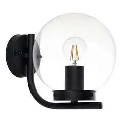 EGLO - Lámpara Apliqué E27 Taverna Negro 99598