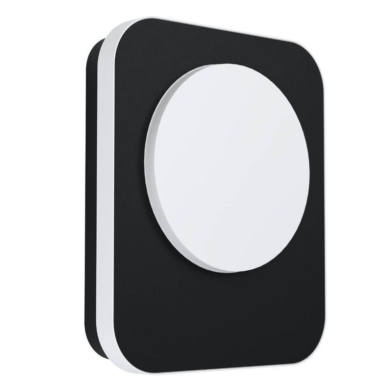 EGLO - Lámpara Apliqué Led Madriz Negro LED 9W IP44 Cod99583