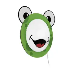 EGLO - Plafon Infantil Rana Quixi Vidrio L370 1x60W E27 Cod95745