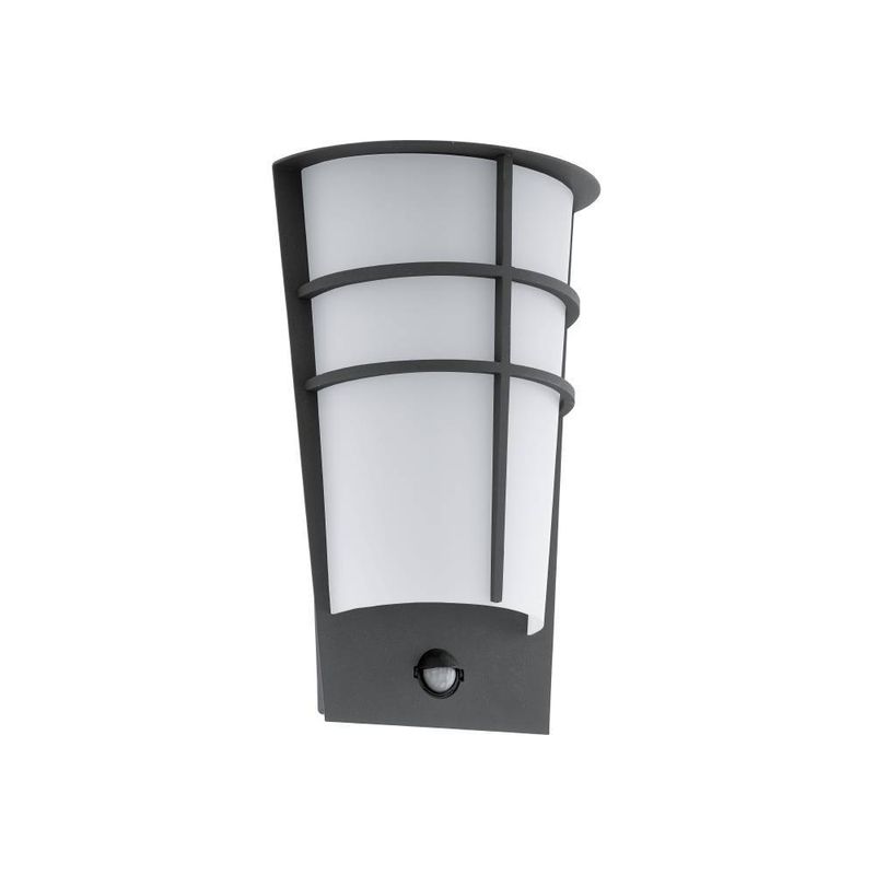 EGLO - Lámpara Apliqué Breganzo Acero Antracita LED incluye IP44 Cod96018