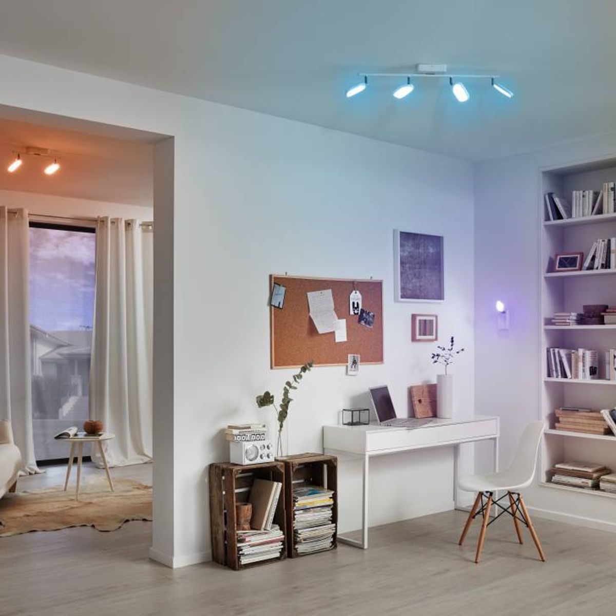 EGLO - Foco Sobrepuesto Led Palombare-c Blanco 97691