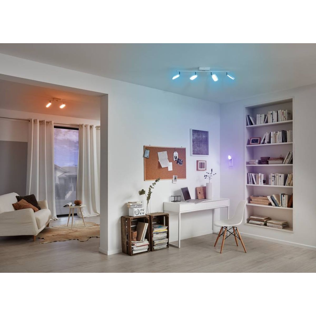 EGLO - Foco Sobrepuesto Led Palombare-c Blanco 97691