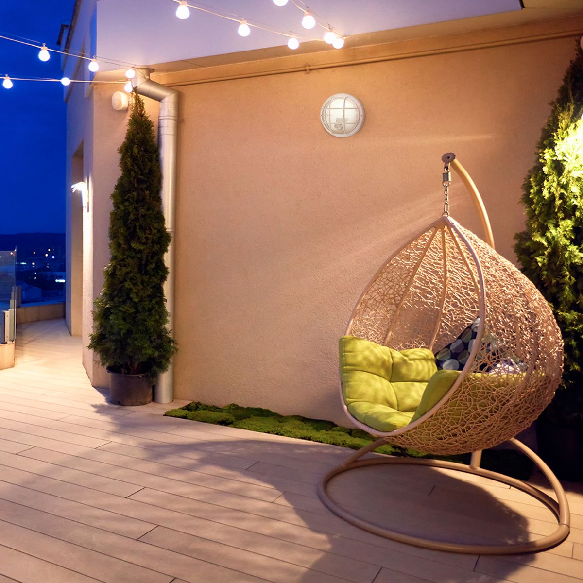 EGLO - Foco sobrepuesto Tortuga Exterior Anola DM185 E27 40W Cod88807