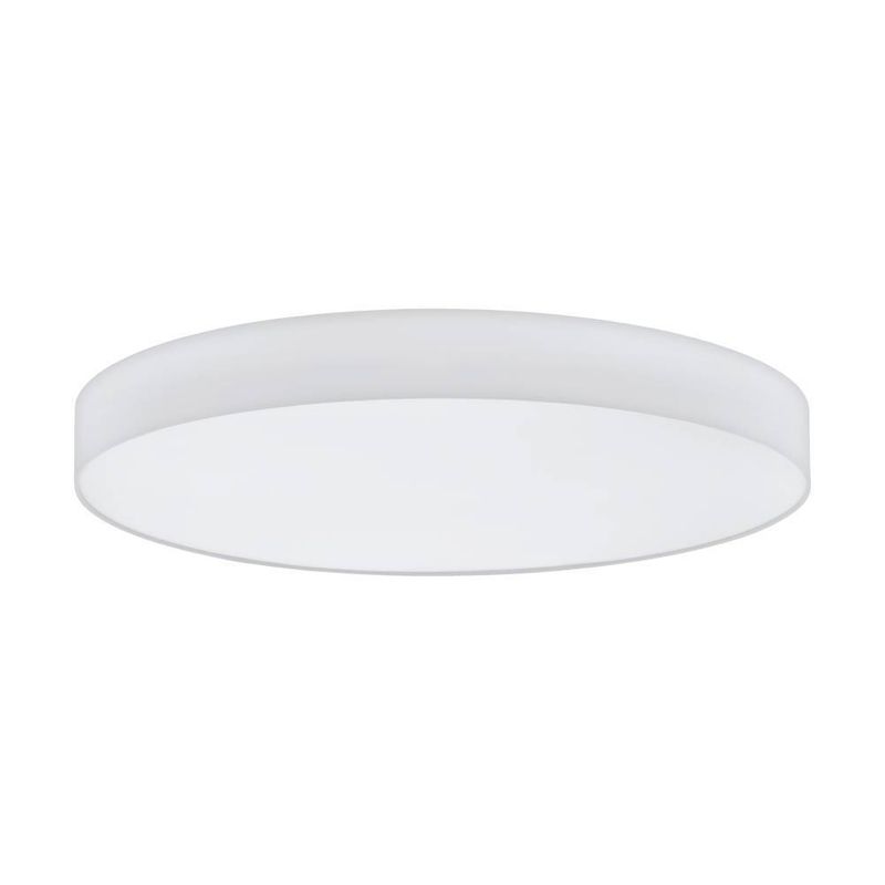 EGLO - Lámpara Techo Romao Acero Blanco DM980 Lc 80W 7800lm DIM Cod97786