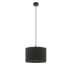 EGLO - Lámpara Colgante Marasales Negro E27 1X40W Cod99524