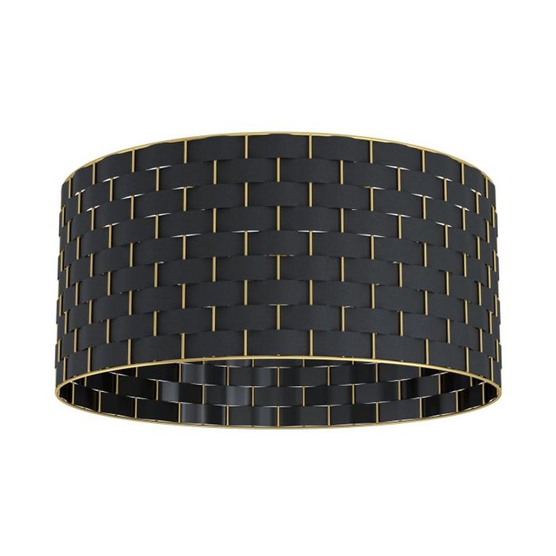 EGLO - Lámpara Techo E27 Marasales Negro E27 1X40W Cod99523.