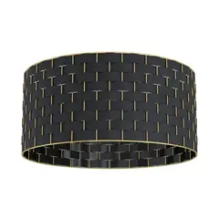 EGLO - Lámpara Techo E27 Marasales Negro E27 1X40W Cod99523
