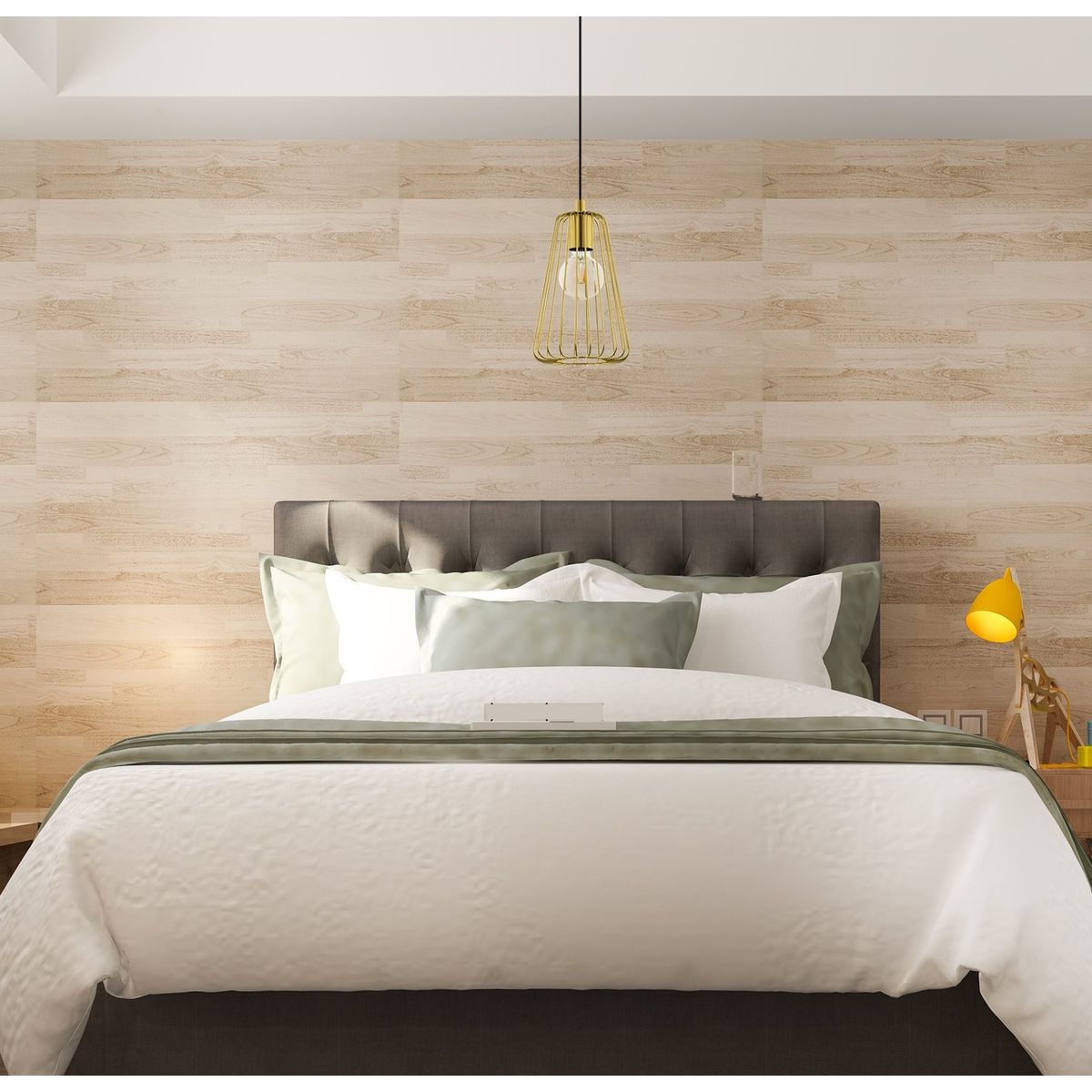 EGLO - Lámpara Colgante Austell Latón Cepillado E27 Cod205095