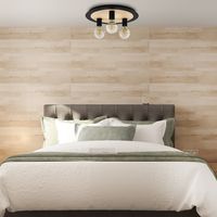 Lámpara Techo E27 Passano 2 Marrón Oscuro 205091