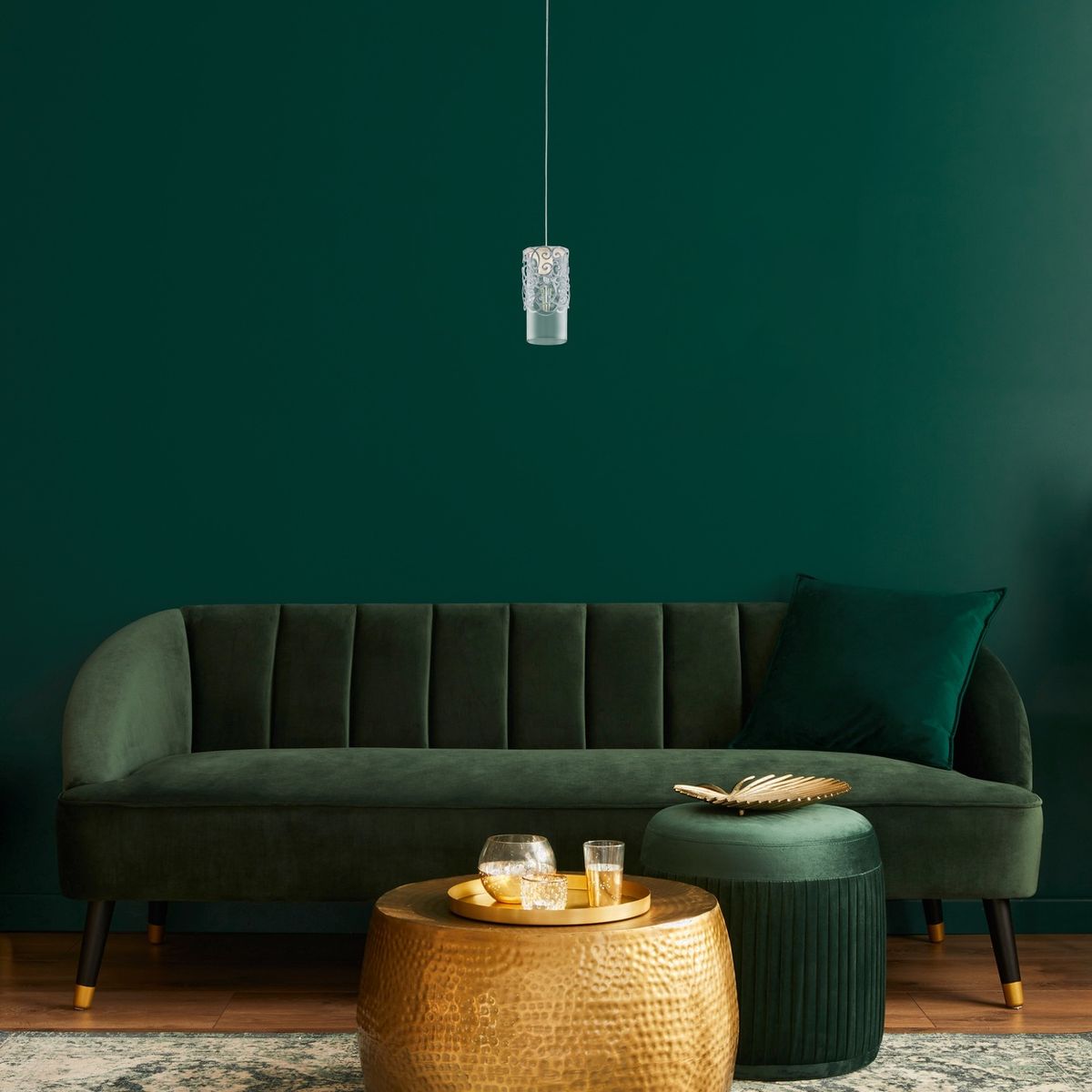 EGLO - Lámpara Colgante Cardigan Acero Gris Azul 1x60W E27 Cod49202