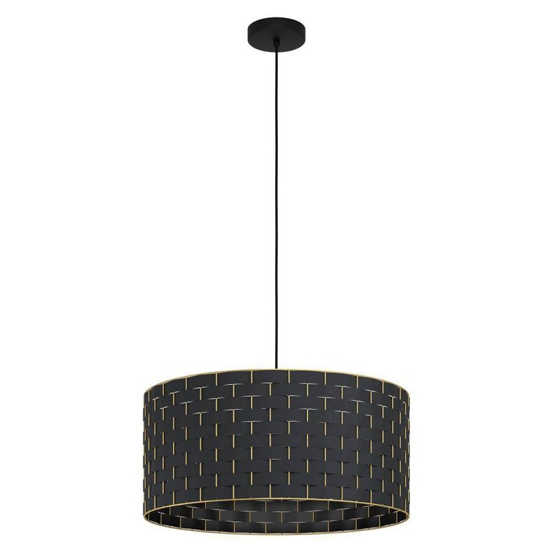 EGLO - Lámpara Colgante E27 Marasales Negro 99525