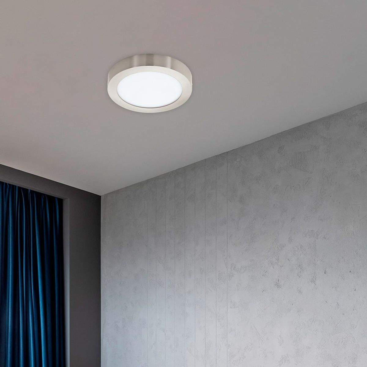 EGLO - Foco Sobrepuesto Led Fueva-z Níquel Satinado 900114