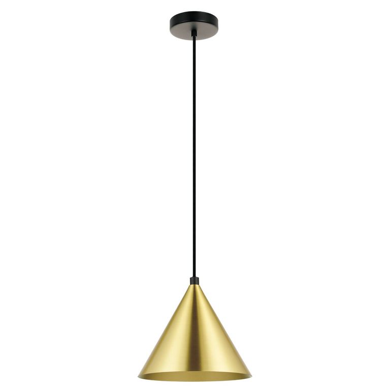 Lampara Colgante Narices E27 Metal Laton Cepillado Estilo New Nordic 40W