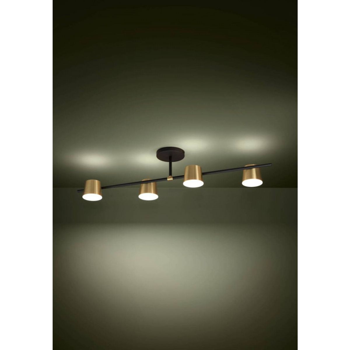 EGLO - Lámpara Techo Altamira Acero Negro H235 GU10 incluidas 4X5W Cod39984