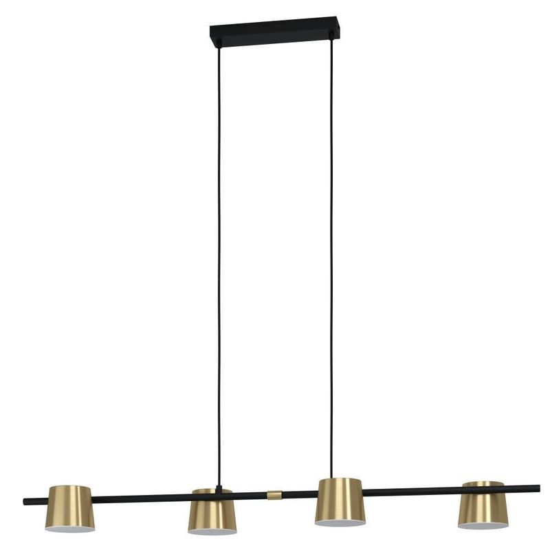 EGLO - Lámpara Colgante Altamira Acero GU10 4X5W IP20 Led inclusive Cod39985