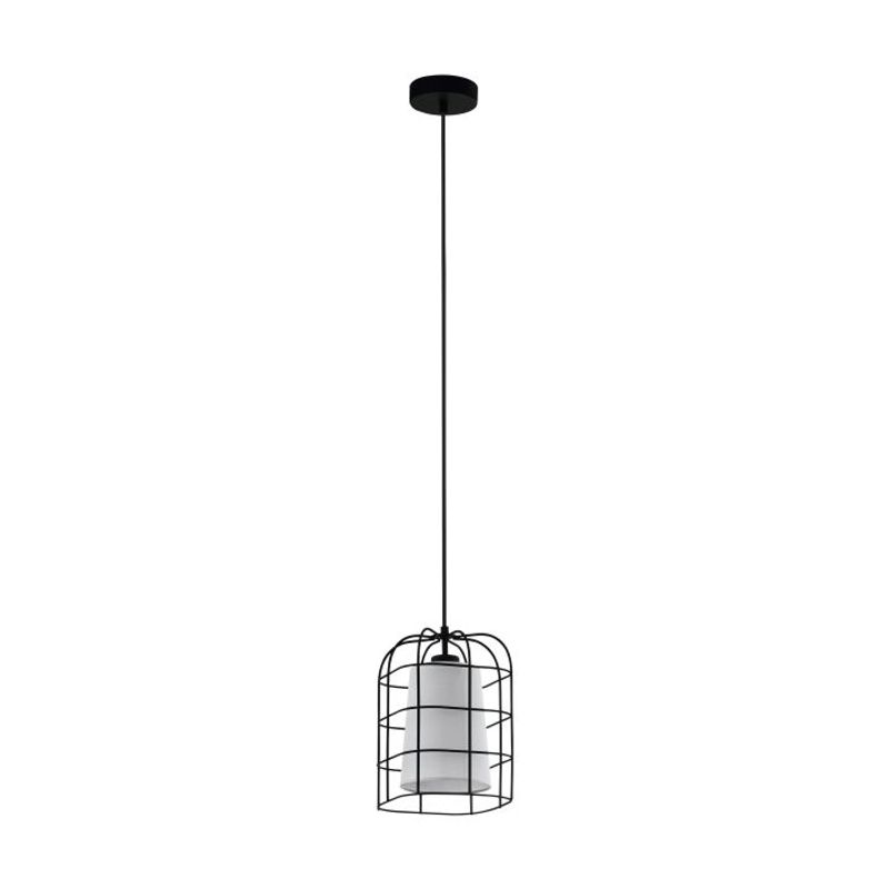 EGLO - Lámpara Colgante Bittams Negro 1X28W E27 Cod43354