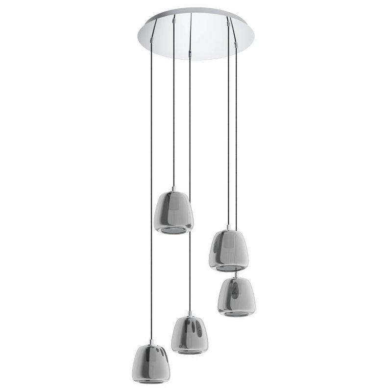 EGLO - Lámpara Colgante Albarino Cromo E27 1X4W Cod39668