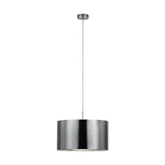EGLO - Lámpara Colgante Saganto Níquel Satinado E27 1X4W Cod39352