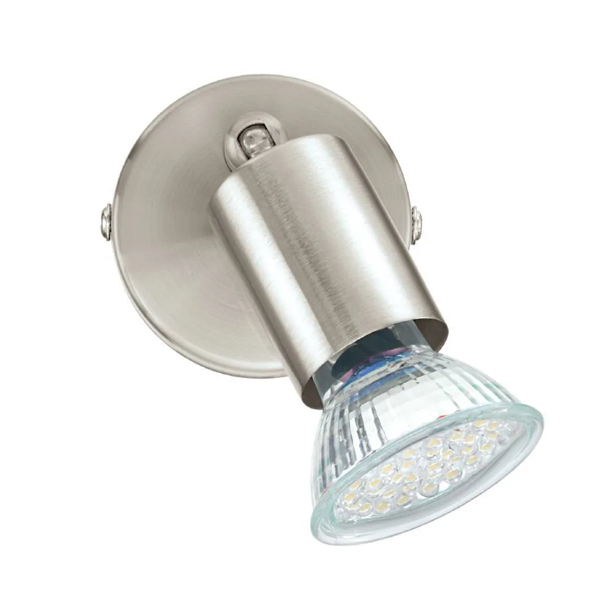 EGLO - Foco Sobrepuesto Gu10 incluida Buzz-led Níquel Satinado 92595