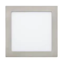 EGLO - Foco Embutido Metal Fueva Led  22x22Cm Cálida 17W 1700Lm IP20