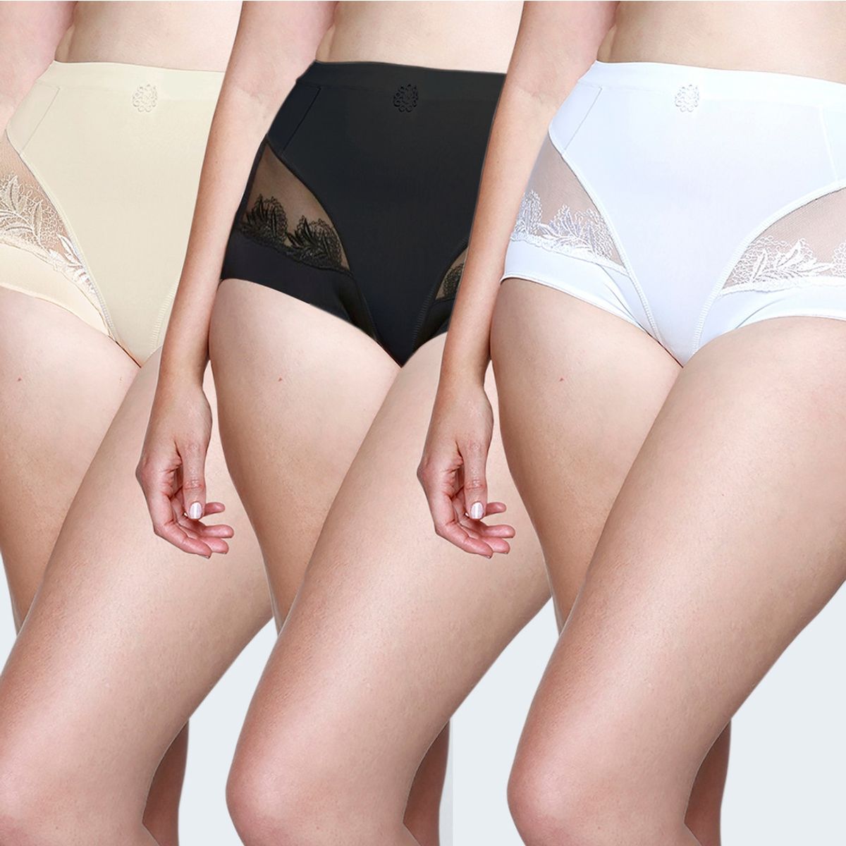 KAYSER - Pack 3xCalzon Maxi microfibra Kayser P310504-BLA KAYSER.