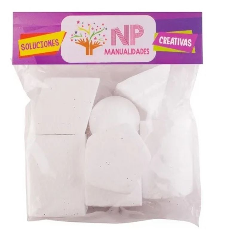 GENERICO - Set Geométrico De Pluamvit 8 Piezas