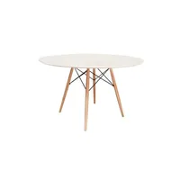 Mesa Eames Redonda - 120cm Blanco