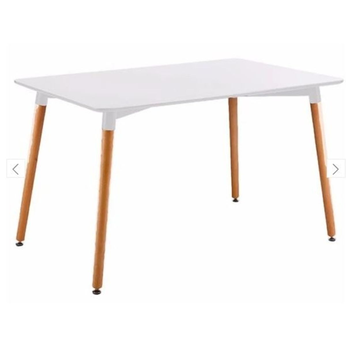 CORI CORI - Mesa de Comedor MDF 120x80cms Rectangular Blanca