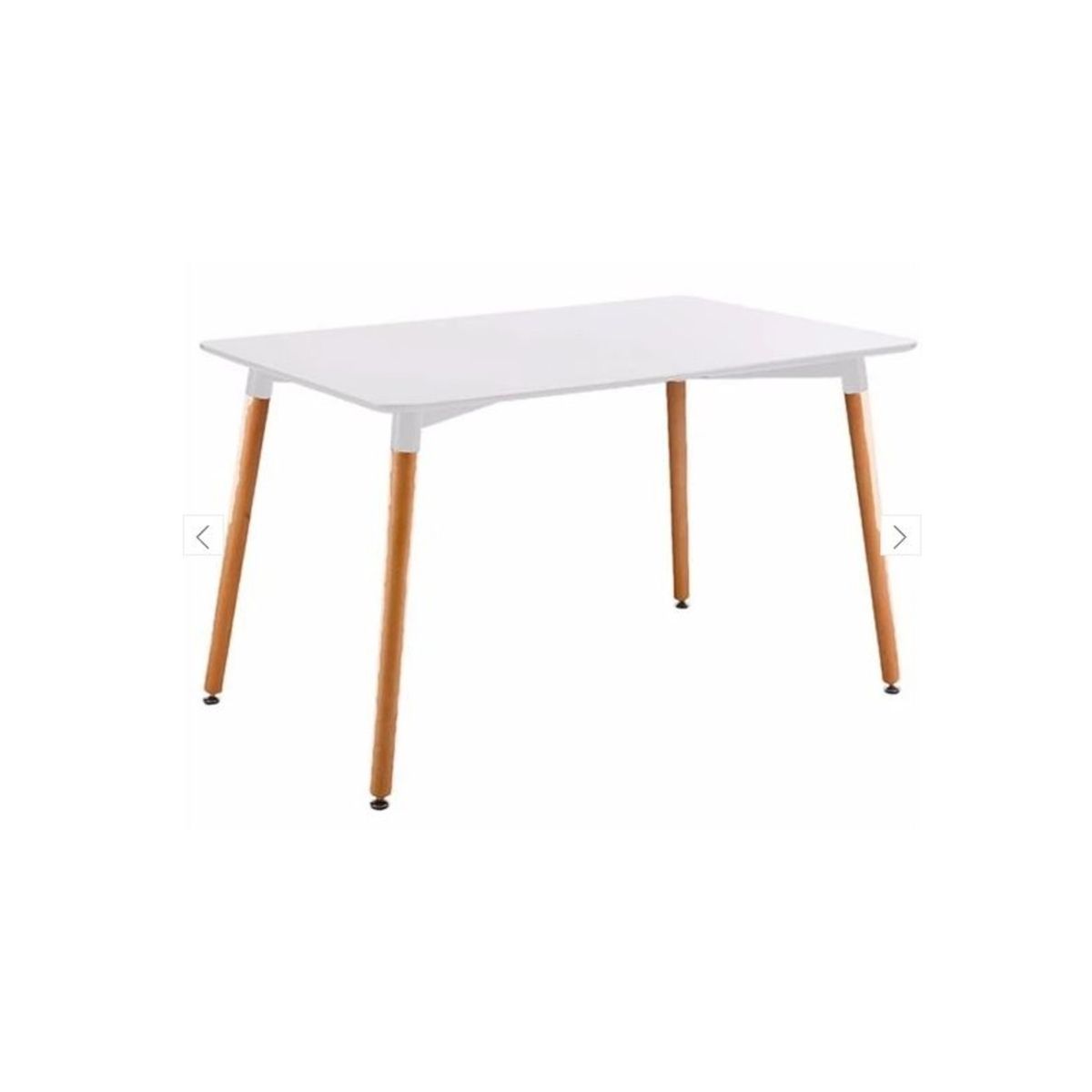 CORI CORI - Mesa de Comedor MDF 120x80cms Rectangular Blanca