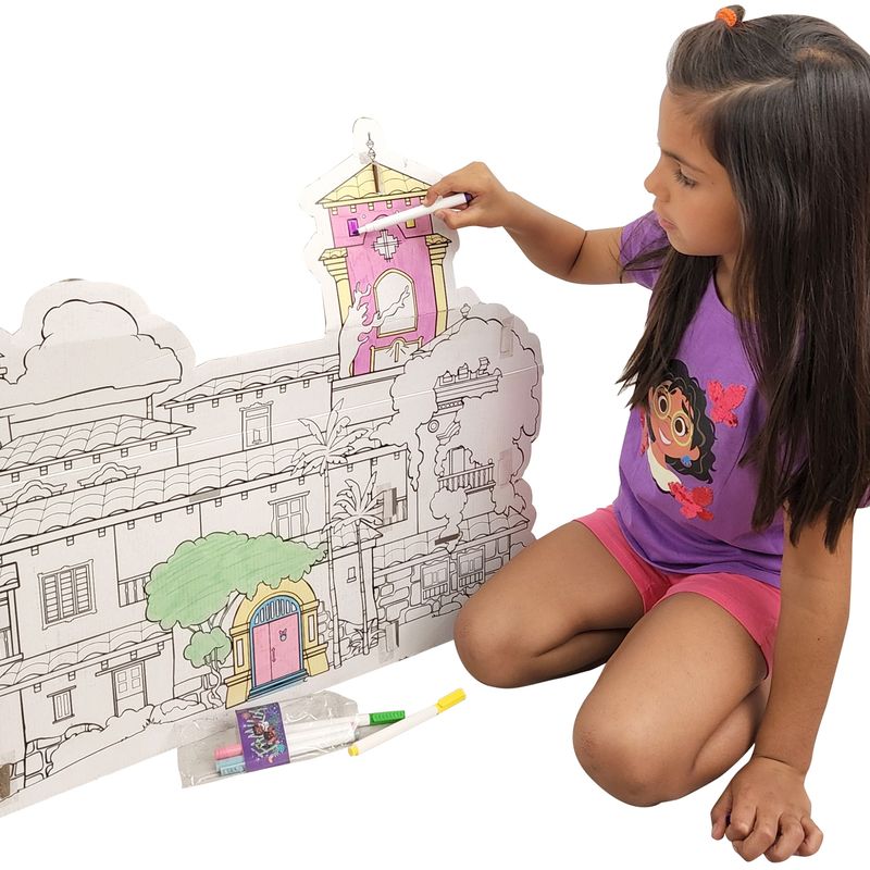 ENCANTO - Casa de Juego 3 D Encanto para colorear