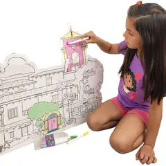 ENCANTO - Casa de Juego 3 D para colorear