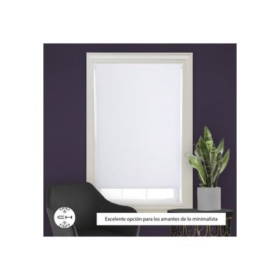 Imagen 2 del producto Cortina Roller Blackout 90 X 165 Cm Blanco