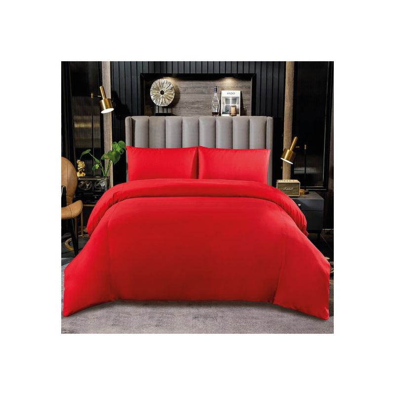 CHANTILLY - Funda De Plumon Micr Lisa Basic 2P - Rojo CHANTILLY