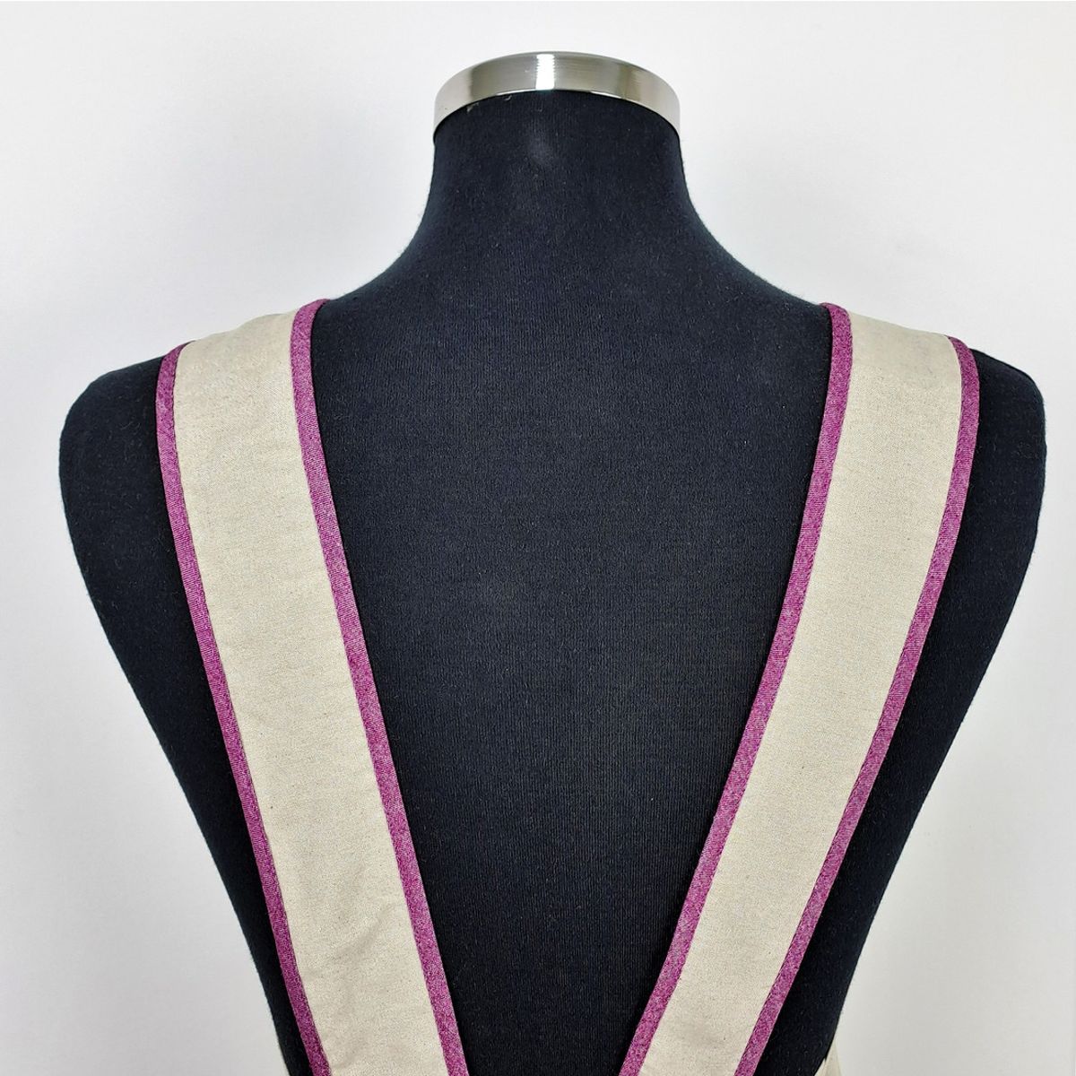 CHANTILLY - Delantal Betarraga Estampado 94x75cm Beige CHANTILLY