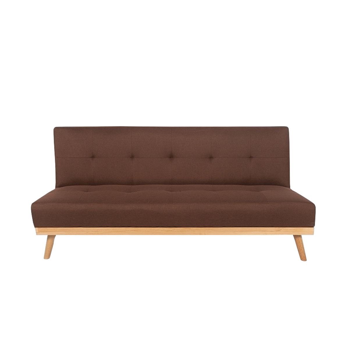 CHANTILLY - Sofa Cama 3 Cuerpos Enok Color Chocolate CHANTILLY