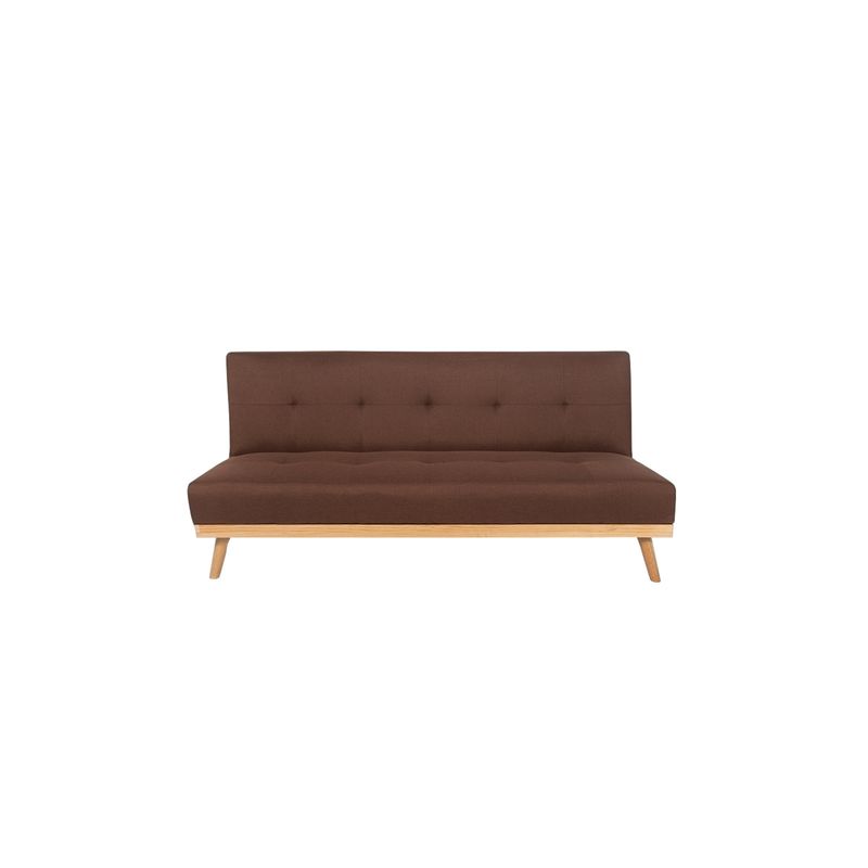 CHANTILLY - Sofa Cama 3 Cuerpos Enok Color Chocolate CHANTILLY