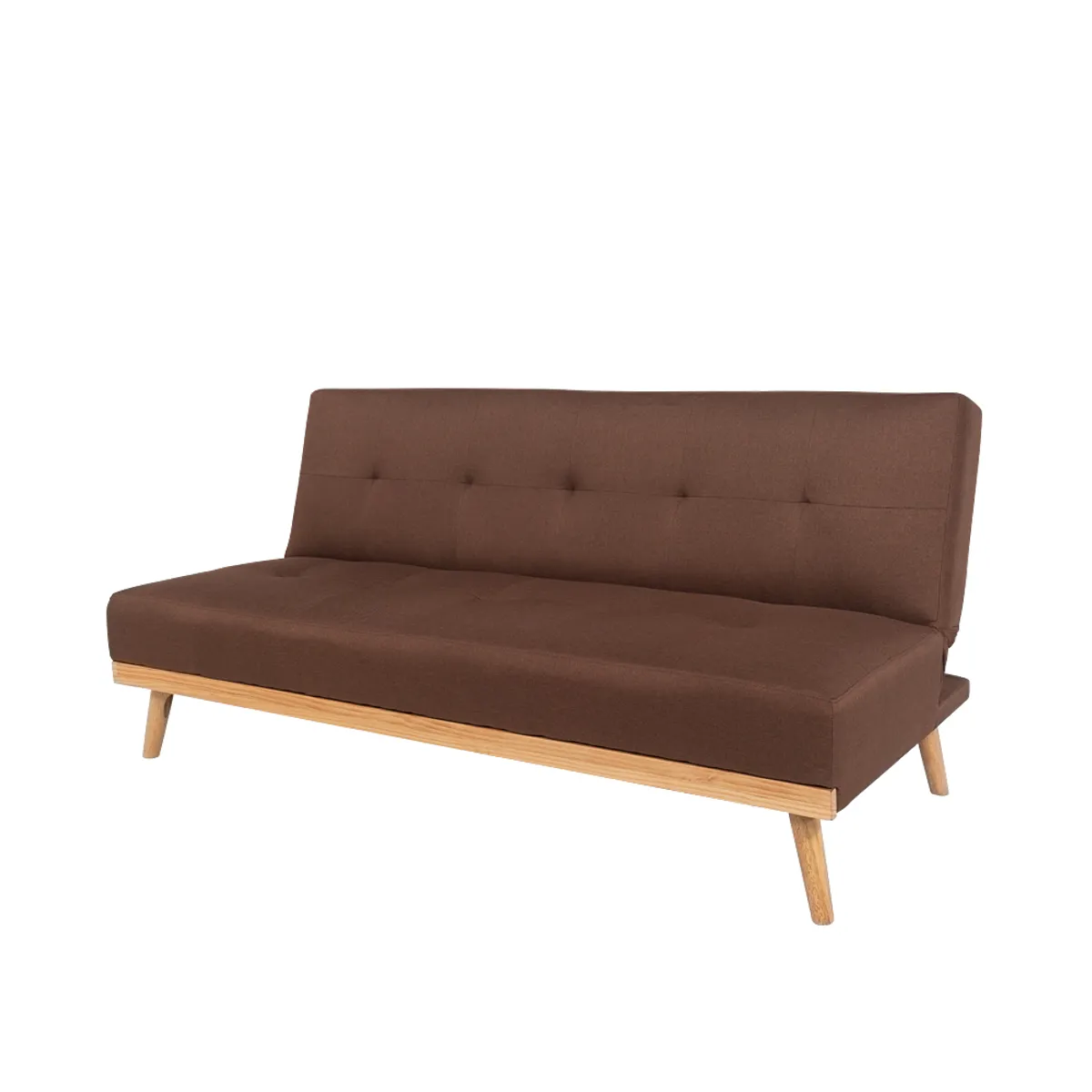 CHANTILLY - Sofa Cama 3 Cuerpos Enok Color Chocolate CHANTILLY