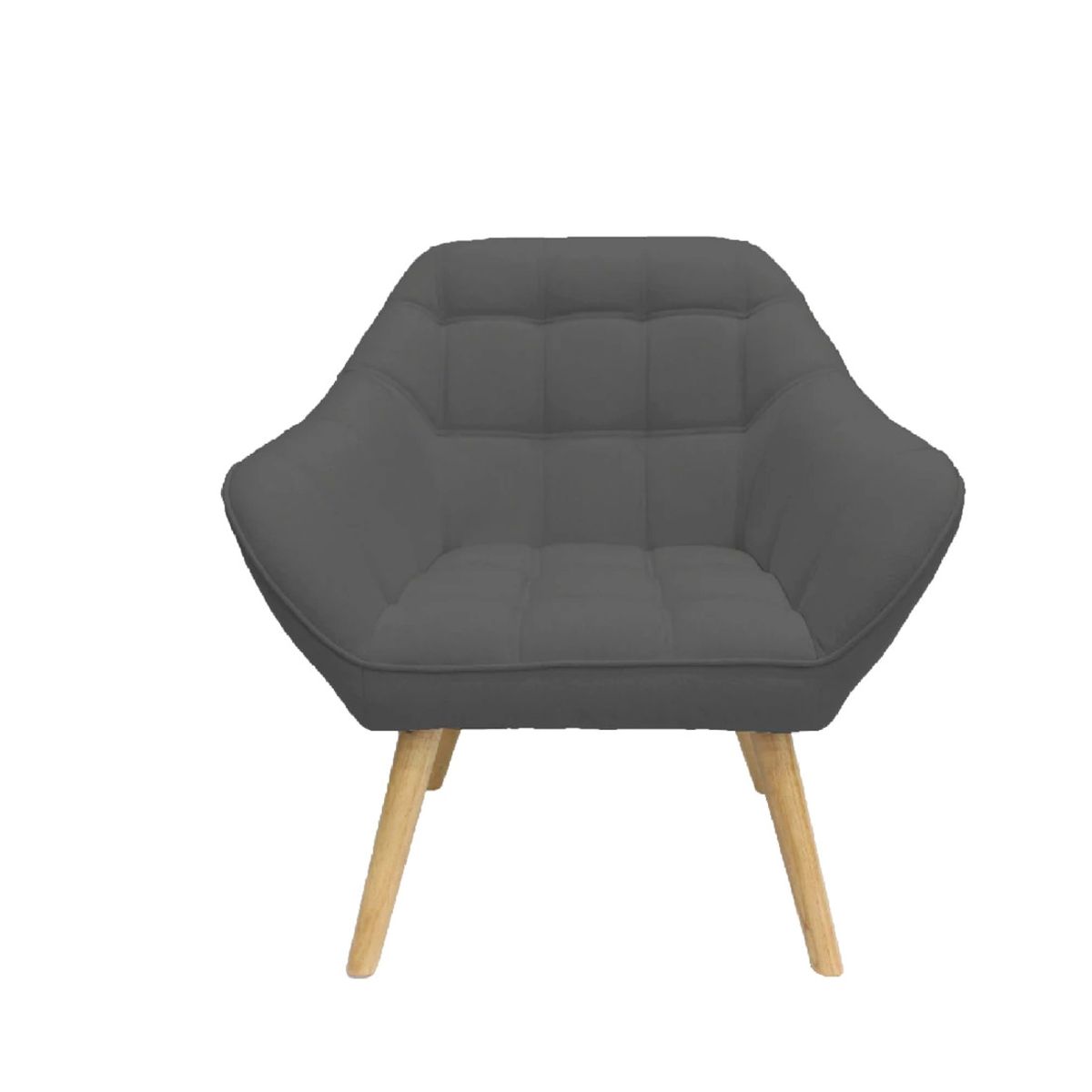 CHANTILLY - Poltrona Capitone Milan Gris Perla CHANTILLY