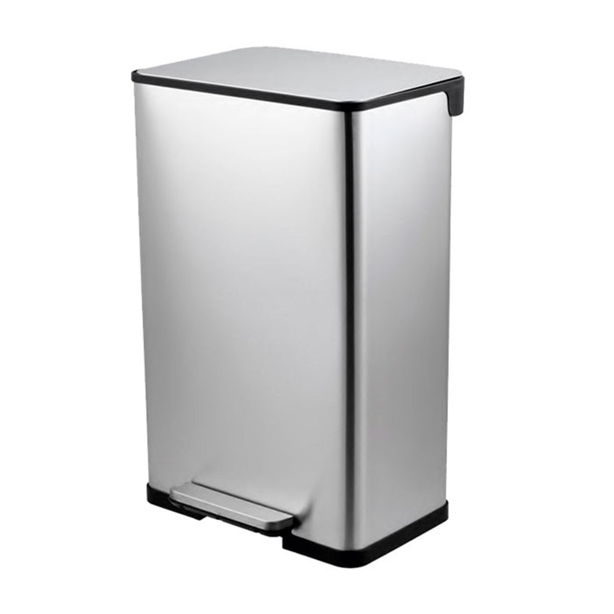 LORENZINI - Basurero Acero Inox con pedal Front 45 L