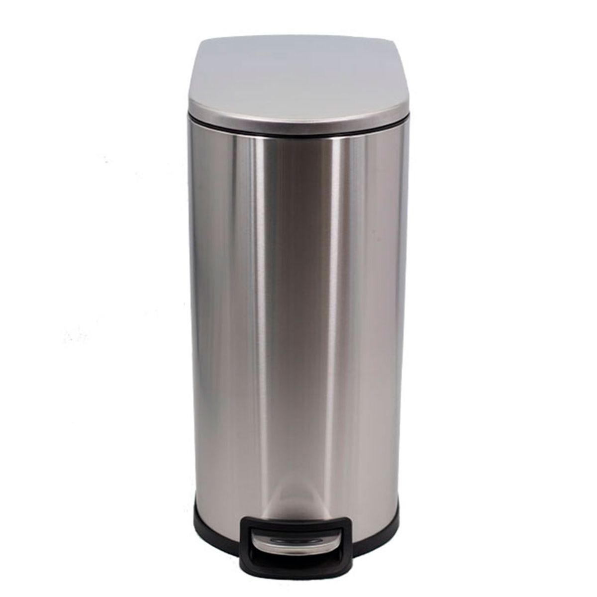 LORENZINI - Basurero con pedal side 40Lt Acero Inox