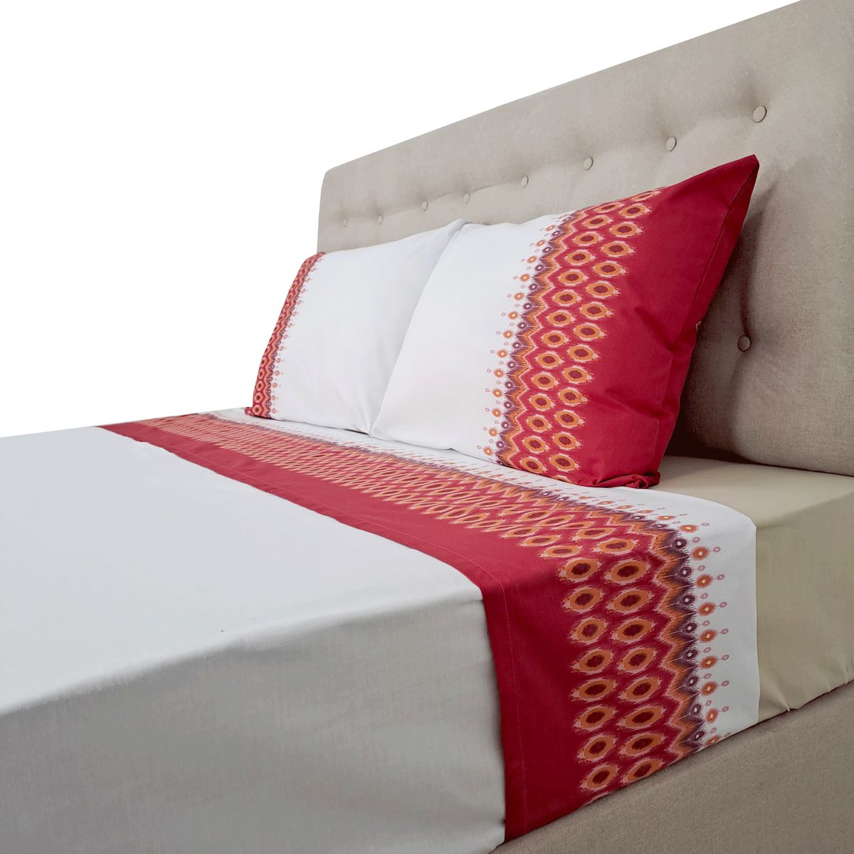 CHANTILLY - Sabanas 144h Estampadas Etnico Calido 2.5 Plazas