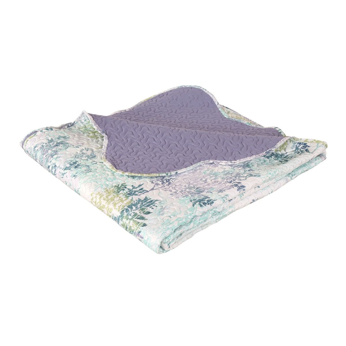 CHANTILLY - Cubrecama Microfibra Estampado Paisaje 1.5 Plazas CHANTILLY