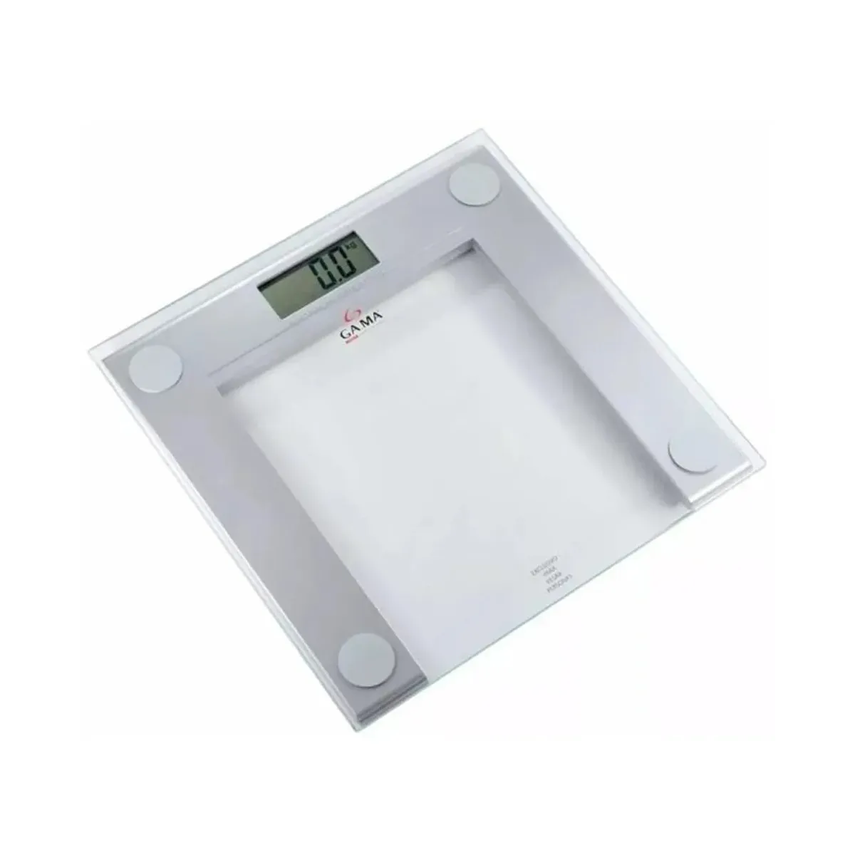 GAMA - Balanza Digital De Vidrio Gama Scg 400 Transparente 150 Kg