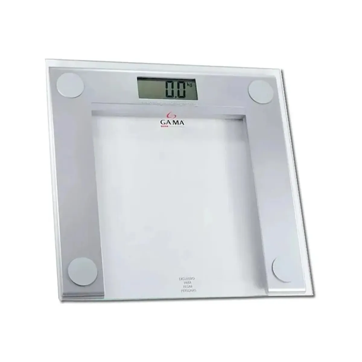 GAMA - Balanza Digital De Vidrio Gama Scg 400 Transparente 150 Kg