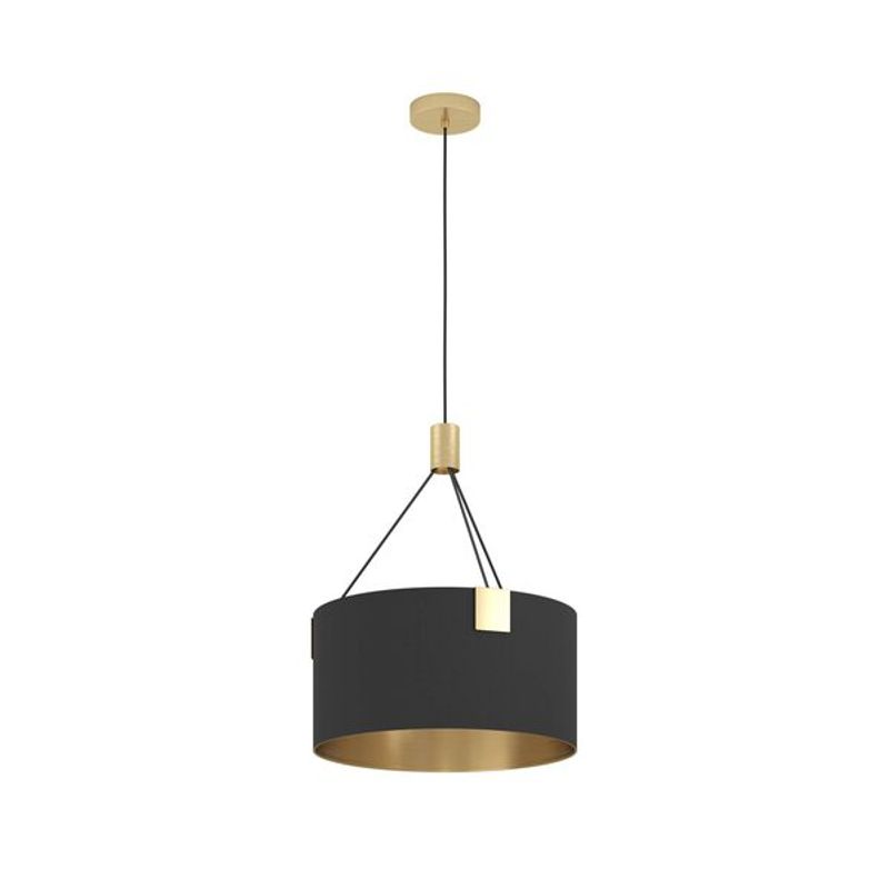EGLO - Lámpara Colgante Tortola Acero Negro E27 3X40W IP20 Cod39964