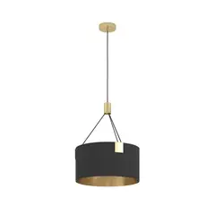 EGLO - Lámpara Colgante Tortola Acero Negro E27 3X40W IP20 Cod39964