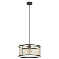 EGLO - Lámpara Colgante Dellow Acero E27 1X40w Cod43604